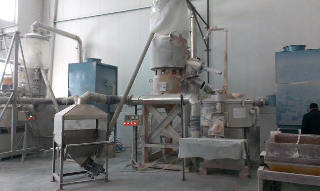 河北雄縣PVC混料機(jī)、擠出機(jī)除塵系統(tǒng)除塵器已交付使用